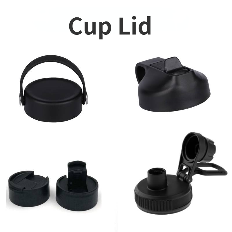 Water Bottle Lid Cover Water Bottle Replacement Cap Space Pot PP Straw Wide Mouth Pot Lid