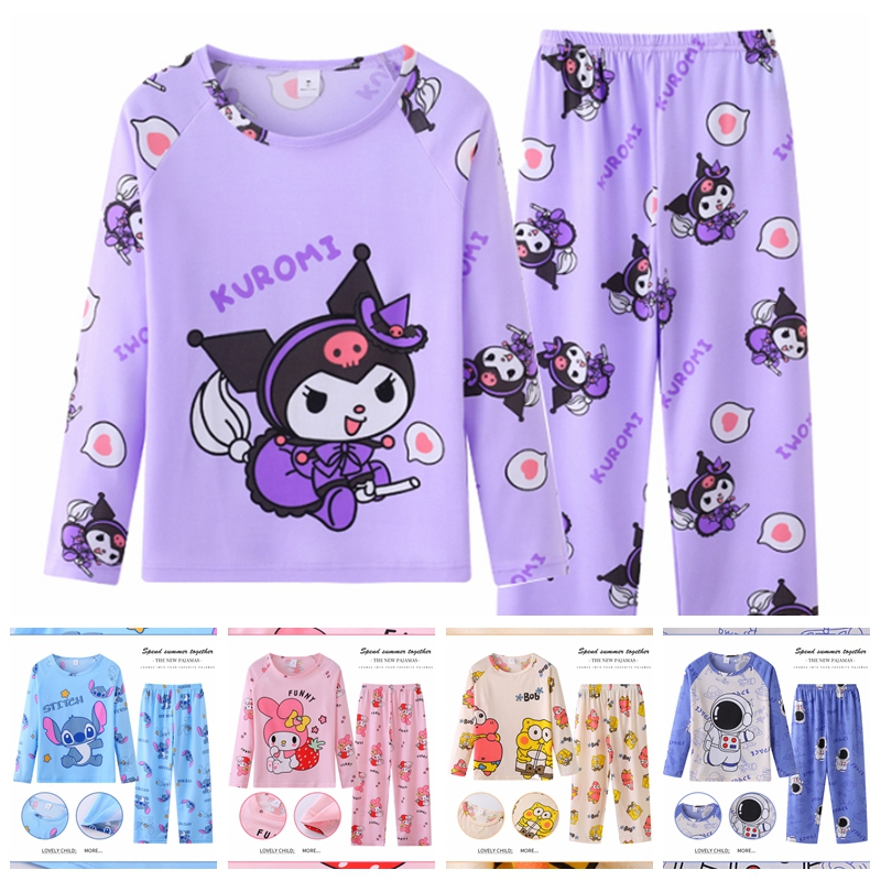 Children Sleepwear Kids Pyjamas Set Kids Nightwear Long Sleeve Children Clothing