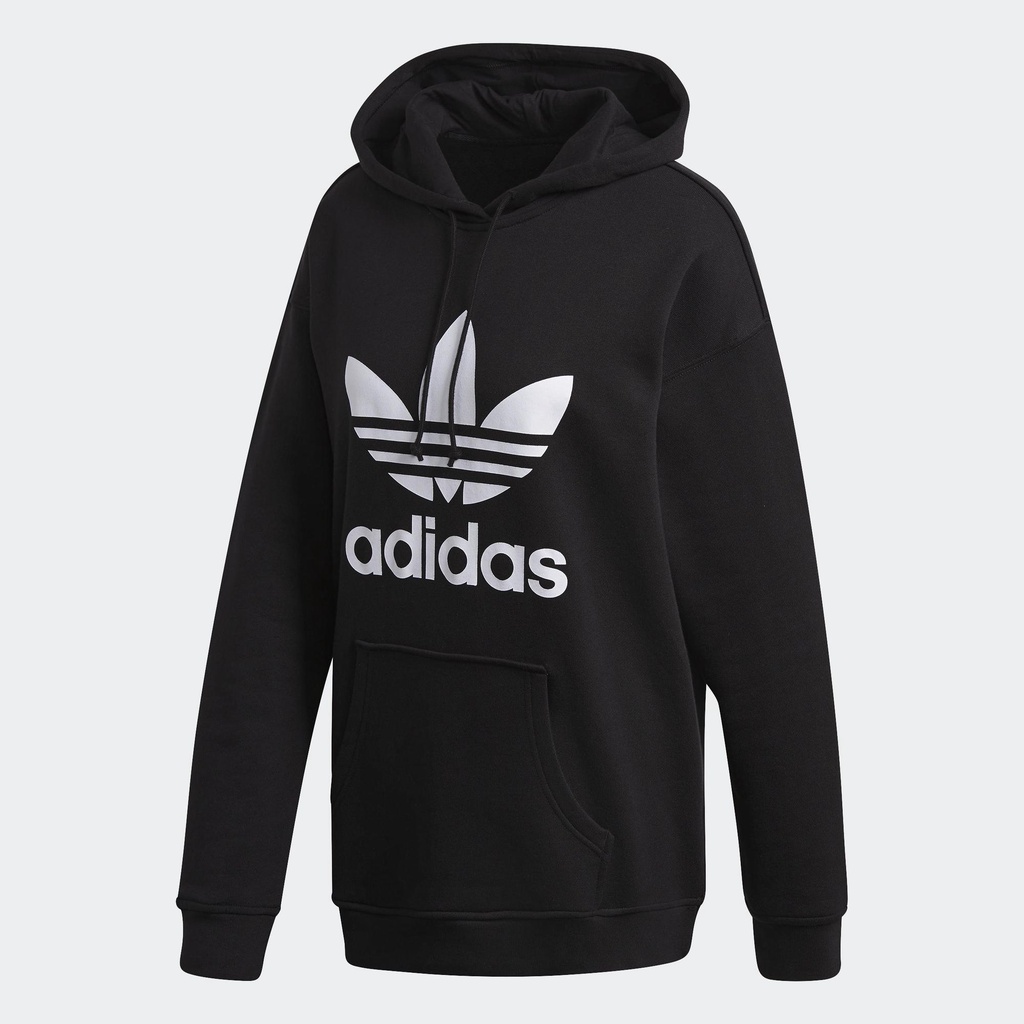 adidas Lifestyle adidas Adicolor Trefoil Hoodie Women Black FM3307