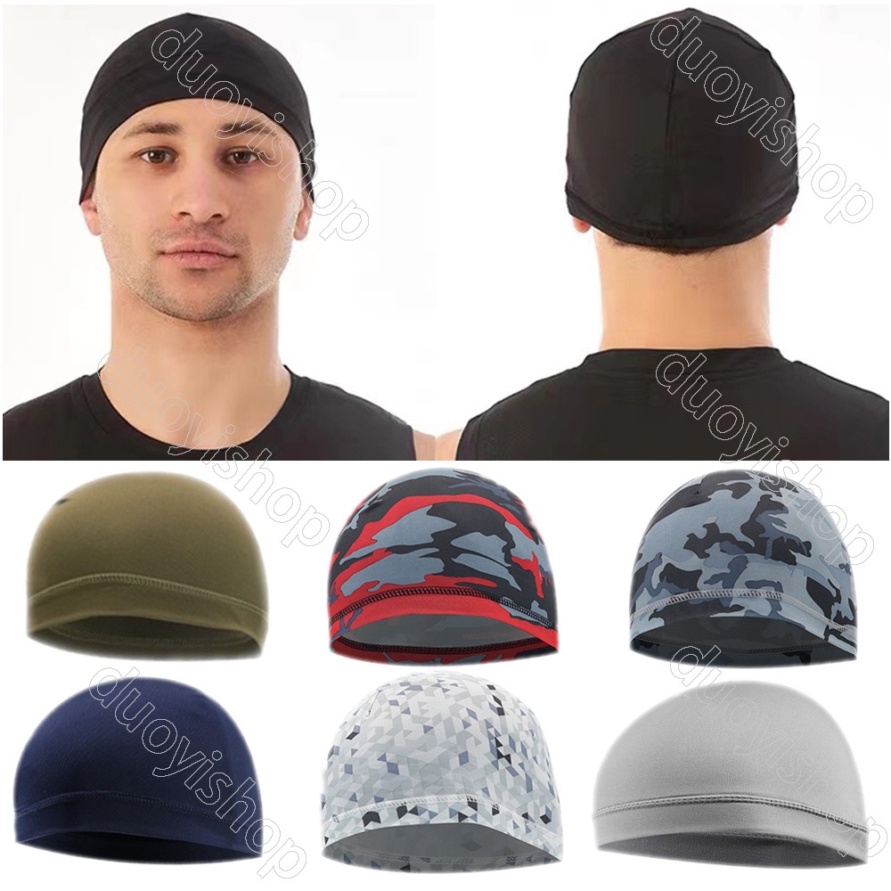 Super Cool Cap Beanie Head Cover Helmet liner Under Helmet Liner Cap Buff Skull Cap Sarung Kepala