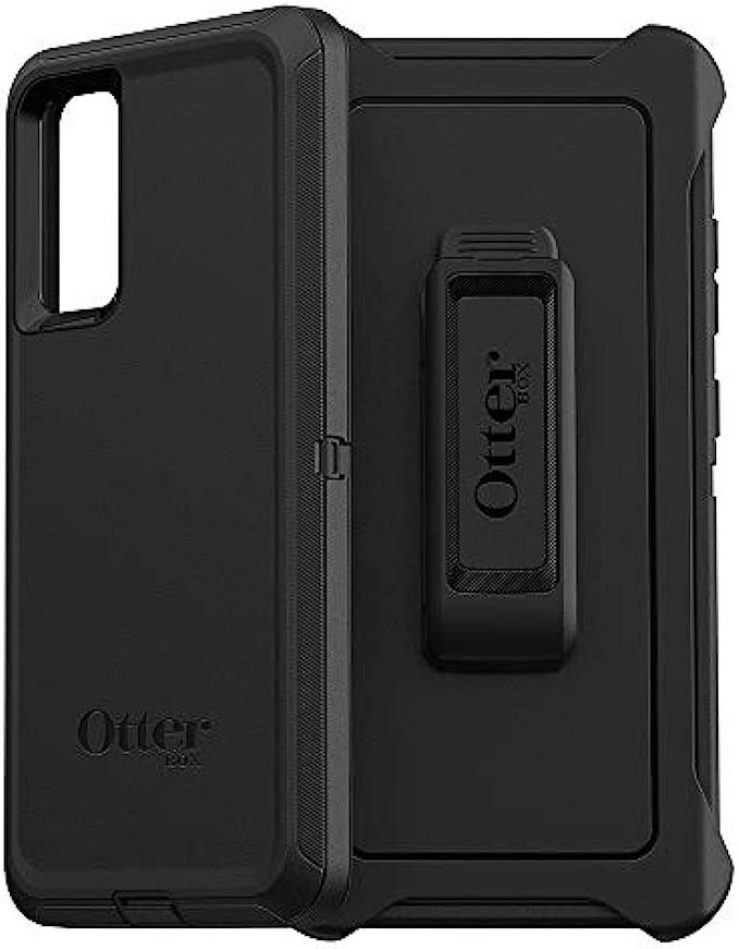 OTTERBOX DEFENDER SERIES SCREENLESS EDITION Case for Samsung Galaxy S20 FE 5G (FE ONLY - Not compatible with other Galaxy S20 models) - BLACK