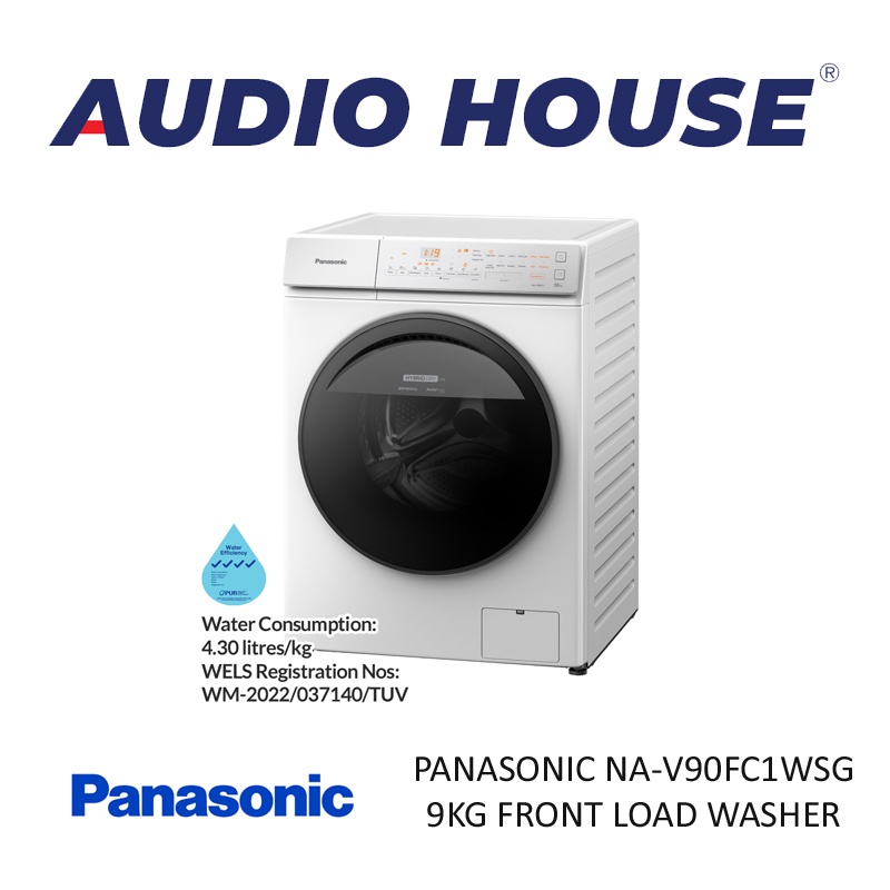 PANASONIC NA-V90FC1WSG 9KG FRONT LOAD WASHER ***1 YEAR WARRANTY BY PANASONIC***