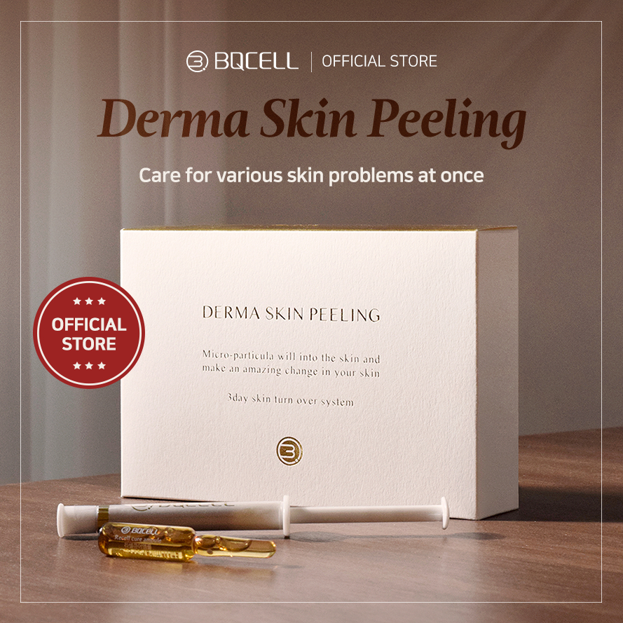 [BQCELL][Made In Korea] DERMA SKIN PEELING [Derma Skin Peeling 2g + Recell Cure Ampoule 2ml + Safety Cap 1EA]]X3
