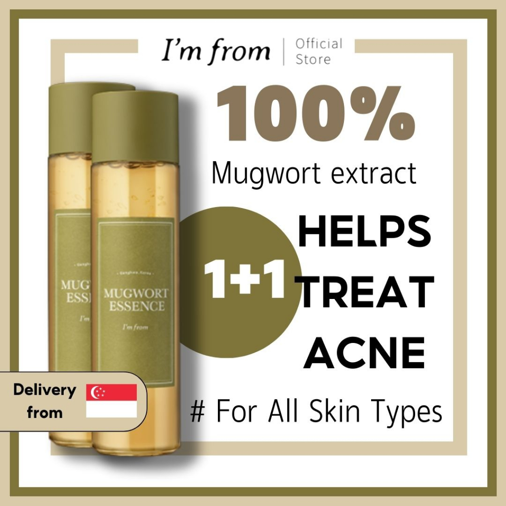 Buy 1 Get 1 Free : [I'm From] Mugwort Essence / Toner 160ml