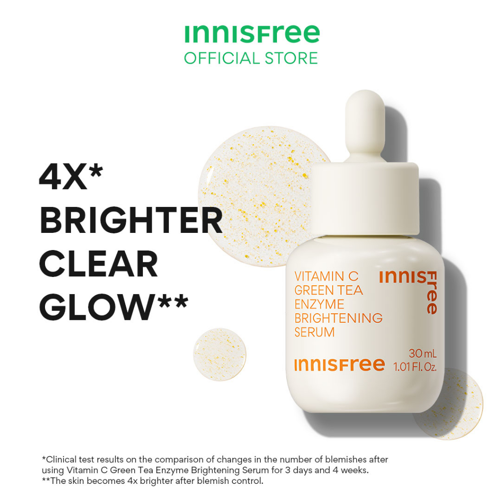 INNISFREE Vitamin C Green Tea Enzyme Brightening Serum 30ml