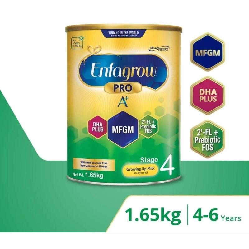 (Bundle of 2) Enfagrow Stage 4 (1.65kg) Singapore Source