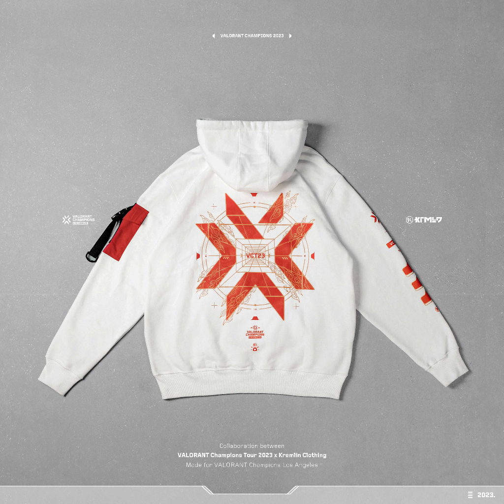 Valorant Champions Tour 2023 x KREMLIN Clothing - Hoodie Limited Edition - ONE MORE