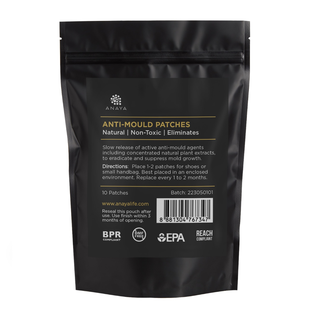 Anaya - Anti-Mould Patches for Leather, Sneaker (natural, anti-mold, anti-mildew, mould prevention)