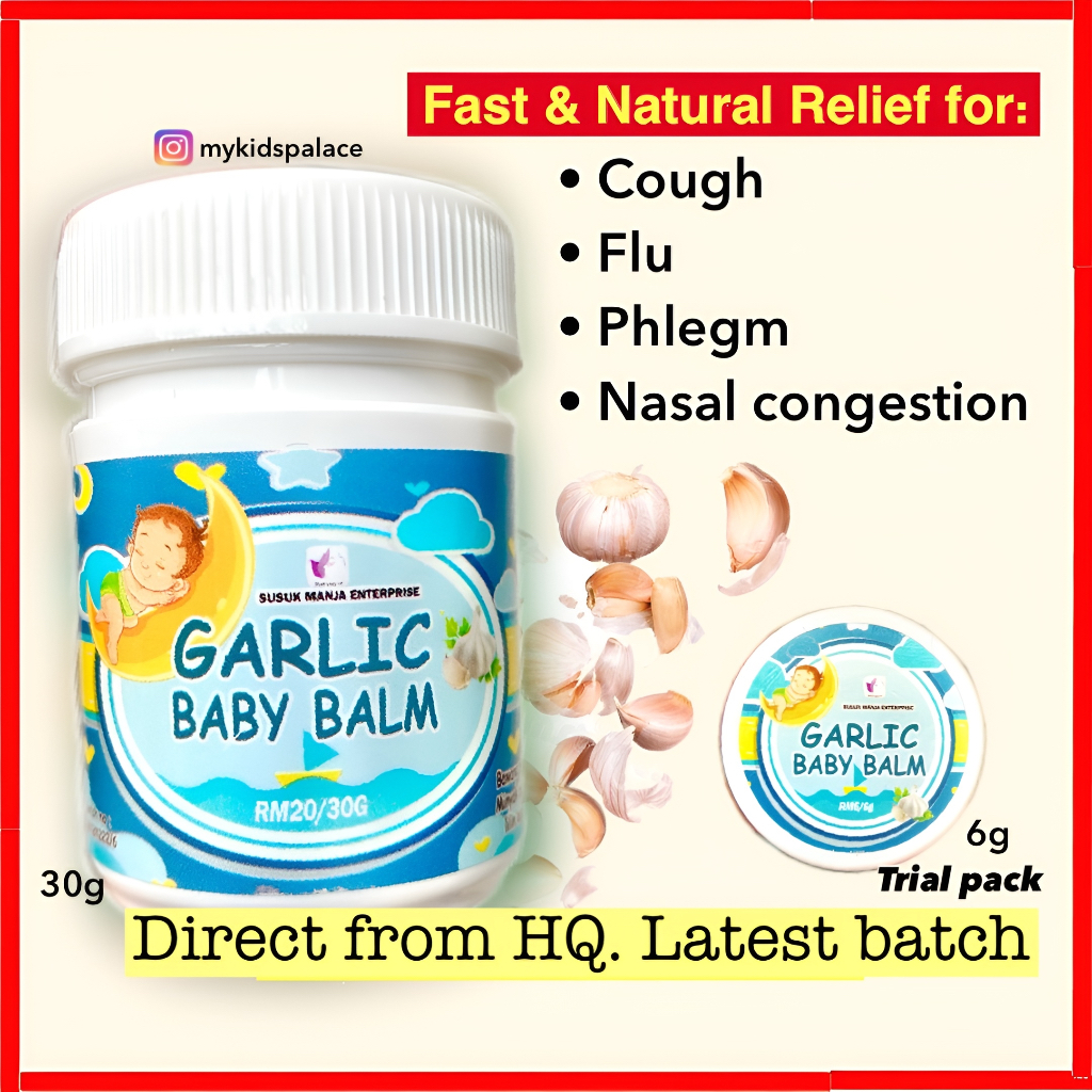 ?PROMO? ?Hot Selling ? Garlic Balm for Cough, Flu, Phlegm, Nasal congestion, aspirator