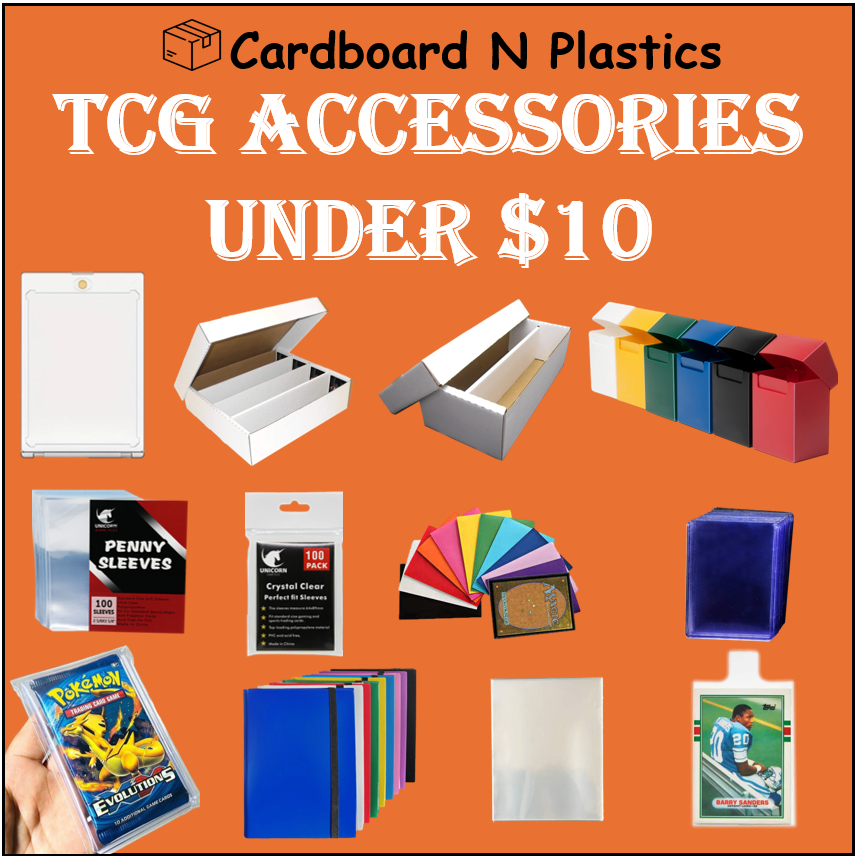 Cheapest TCG Accessories | Card Sleeves | Toploaders | Pokemon MTG