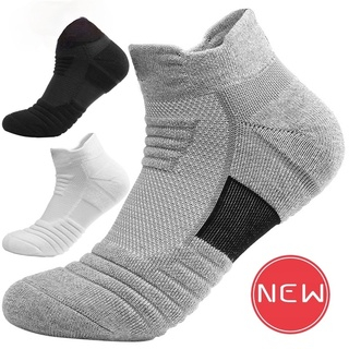 High-quality Sports Socks/Running, Basketball, Football, Cycling, Tennis, Skiing Men's Women's Sports Socks/Anti-slip, Breathable, Moisture Absorption, Moisture Wicking, Thick Cotton Socks
